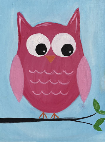 5+ Owl Paint kit
